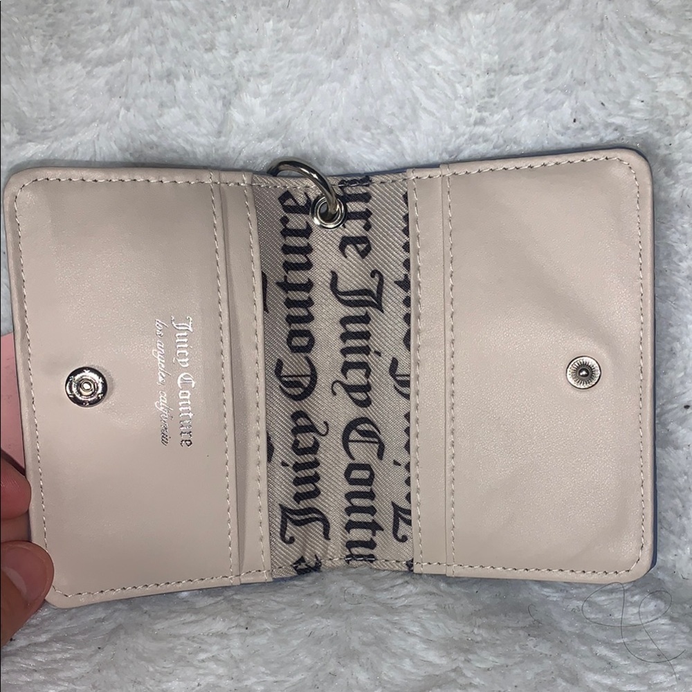 Juicy Couture Lavender Wallet with Heart Detail - Picture 7 of 8